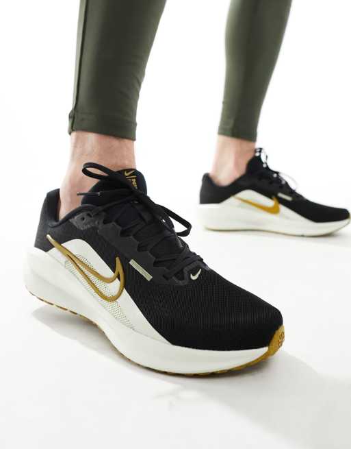 black and gold nike womens sneakers