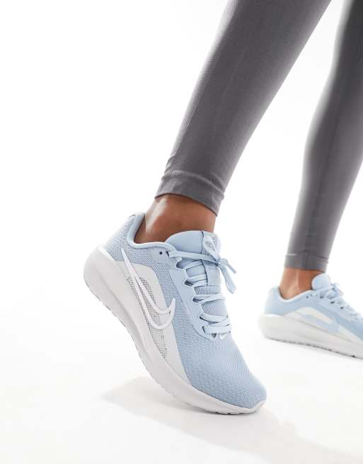 Nike Running - Downshifter 13 - Sneakers in lichtblauw, 4 van 5