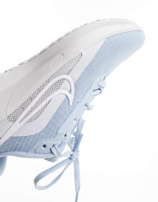 Nike Running Downshifter 13 trainers in light blue, 5 of 5