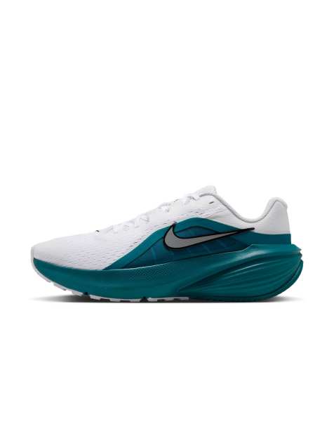 Nike Running Downshifter 14 chaussures de running sur route en blanc - view 1