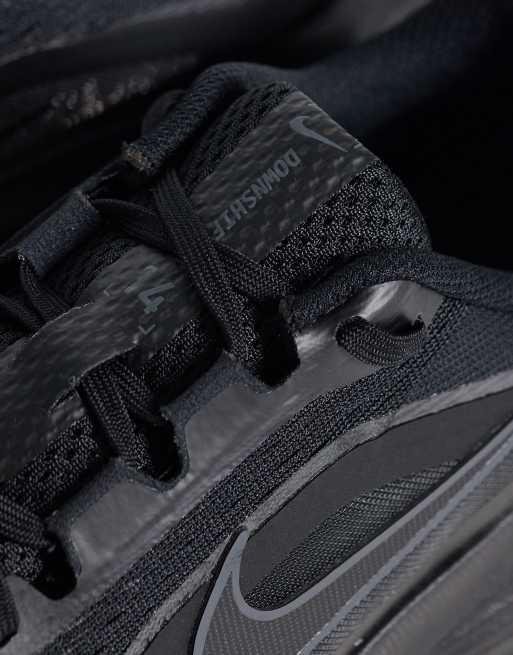 Nike Running - Downshifter 14 - Sneakers in zwart, 3 van 5