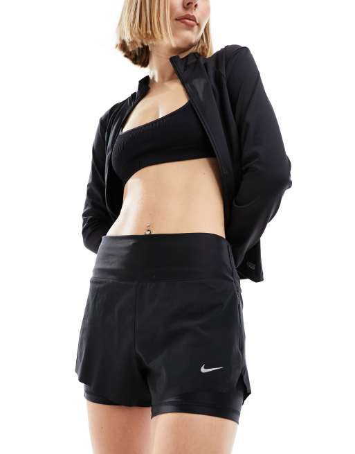 Runner's High 2n1 Short: Black