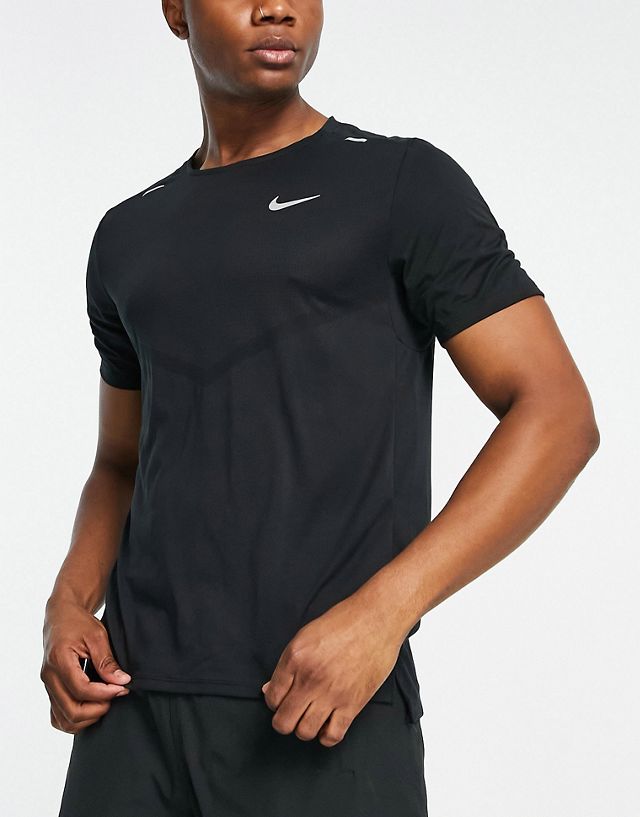 Nike Running Dri-FIT 365 top in black