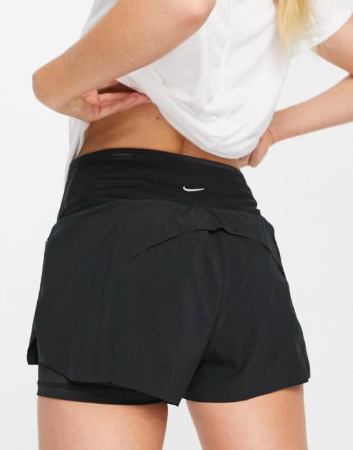 Nike women's dri-fit crew cool running shorts 3 outlet in