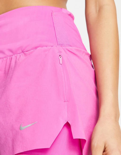 Nike One Women's Dri-FIT High-Waisted 3 2-in-1 Shorts