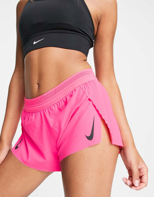 Nike Running - Dri-FIT Advanced Aeroswift - Lyserøde shorts