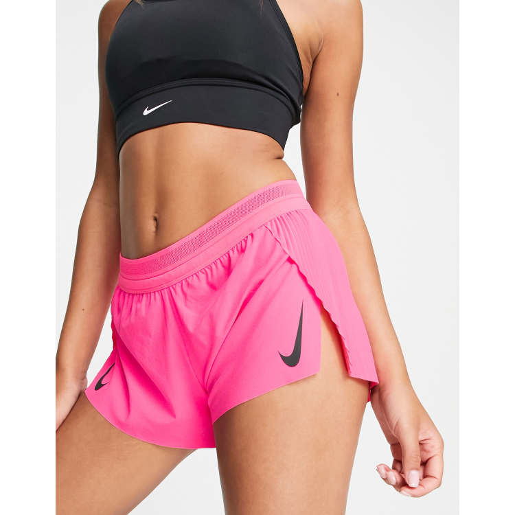 Short nike femme online rose