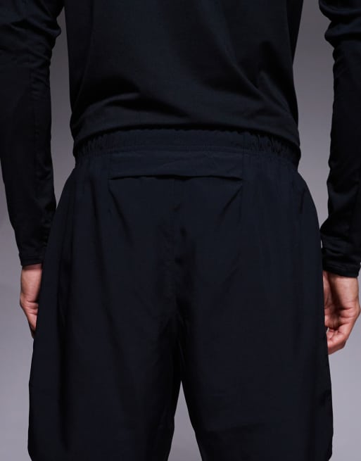 Nike Running Dri-FIT Challenger 7-inch 2-in-1 shorts in black, 5 of 5