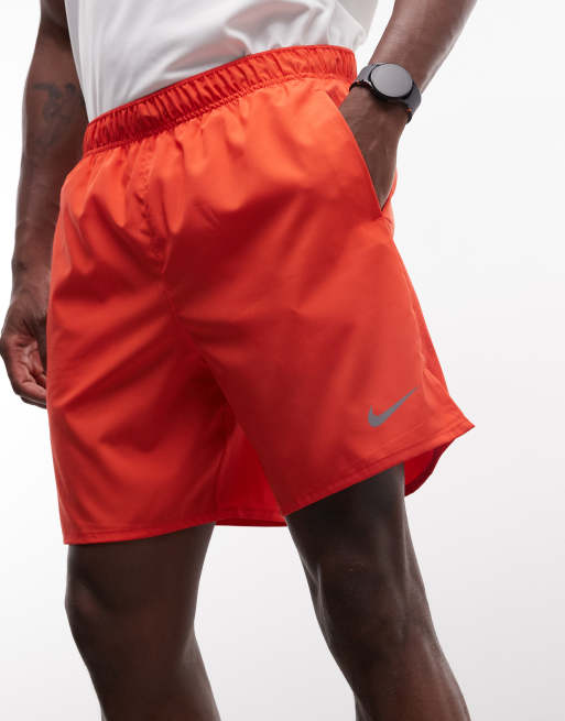 Nike Running Dri-FIT Challenger shorts in red  , 5 of 5
