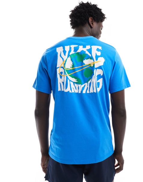 Nike Running Dri-FIT Energy graphic t-shirt in blue - view 1