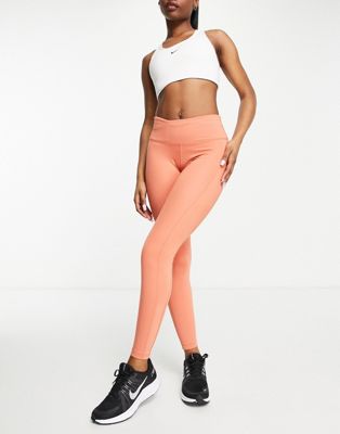 Nike Running Dri-FIT Fast leggings in pink