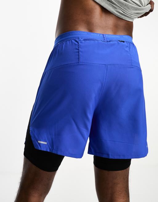 Adidas Designed 4 Running 2in1 5inch Men's Running Short - Team Royal Blue