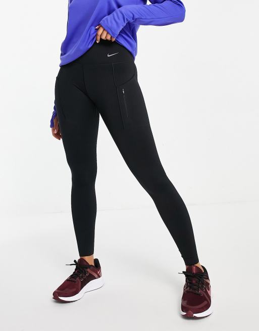 Nike Women's Running DRI FIT Epic Fast Tight Fit Running Leggings Black RRP  £60