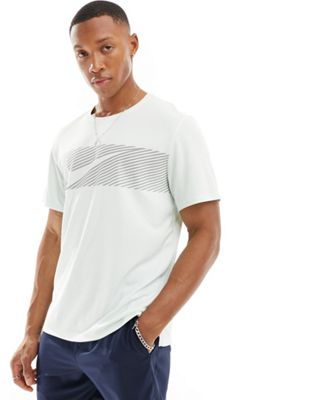 Nike Running Dri-FIT Miller Flash t-shirt in mint
