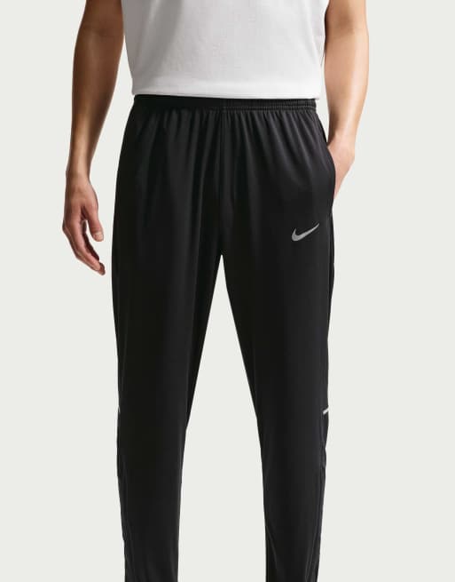 Nike Running Dri-Fit pantalon de running en maille noir, 2 de 4