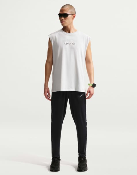 Nike Running Dri-FIT pantalones de running de punto negros - view 1