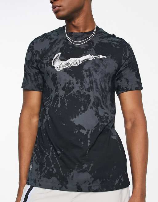 Nike Running Dri-FIT printed t-shirt in black