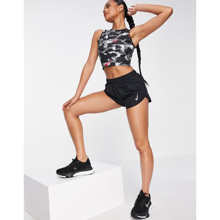 Nike Running Dri-FIT Race Tempo shorts in black ASOS