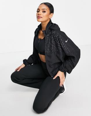 Nike Dri-fit Run Division Reflective Jacket In Black | ModeSens