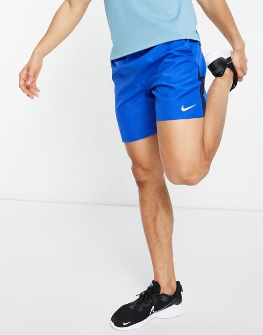 Nike Running - Dri-FIT - Short in blauw