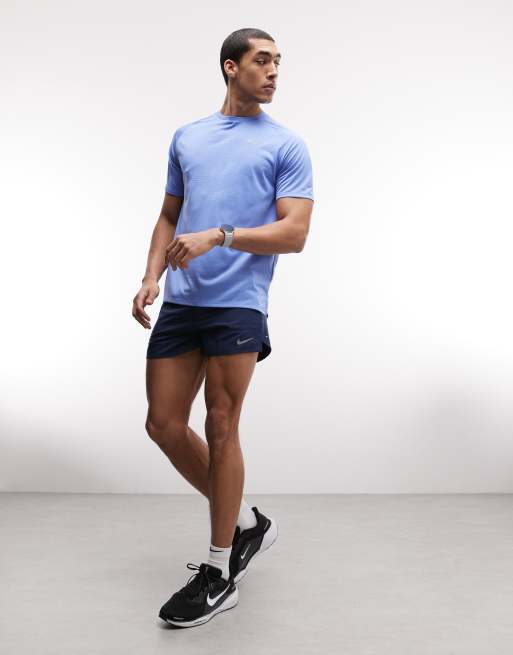 Nike Running Dri-FIT Stride 5-inch shorts in navy, 2 of 5