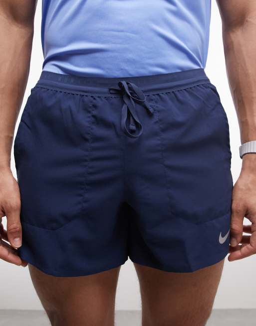 Nike Running Dri-FIT Stride 5-inch shorts in navy, 4 of 5