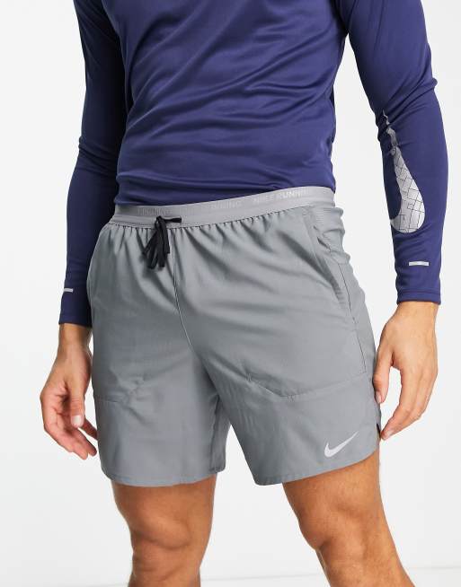 Nike stride shorts store grey