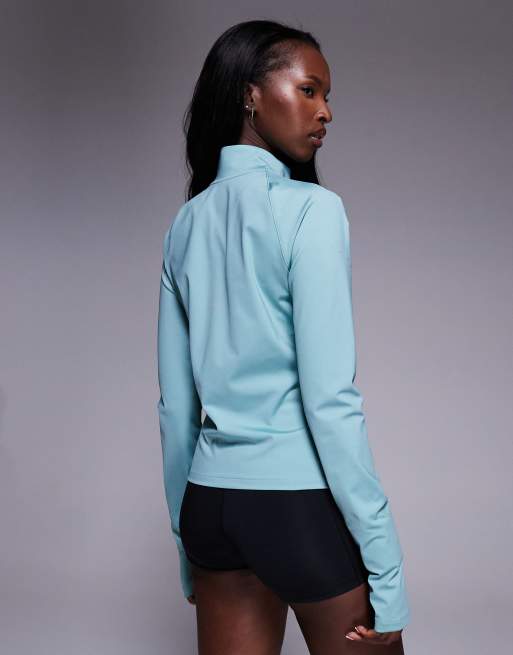 Nike Running Dri-FIT Swift full zip mid layer long sleeve top in
