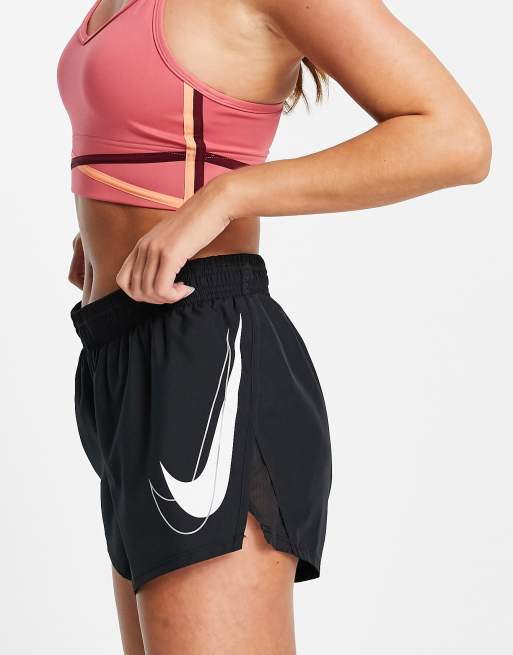 nike woven swoosh shorts