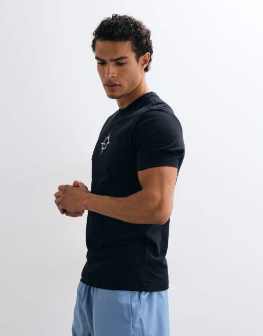 Nike Running Dri-FIT t-shirt in black, 3 of 5