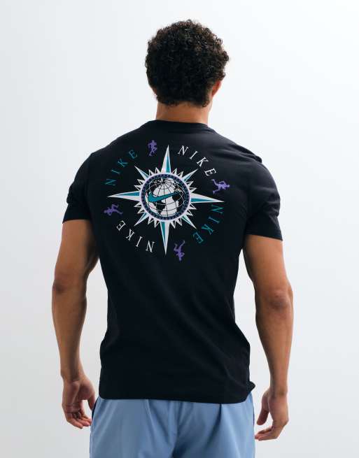 Nike Running Dri-FIT t-shirt in black, 4 of 5