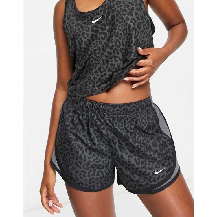 nike shorts leopard print