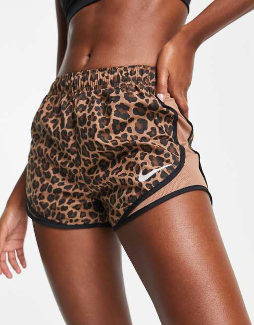 Nike Women's Dri-Fit Tempo Running Animal Print Shorts