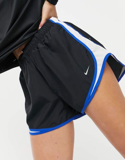 Black and blue nike shorts sale