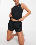 [Nike Running] Nike Running Dri-FIT Tempo shorts in black L Black