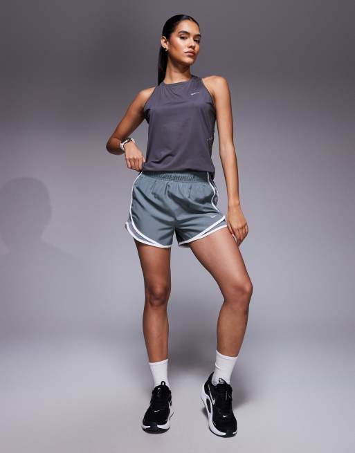 Nike Running Dri-FIT Tempo shorts in gray, 3 of 5