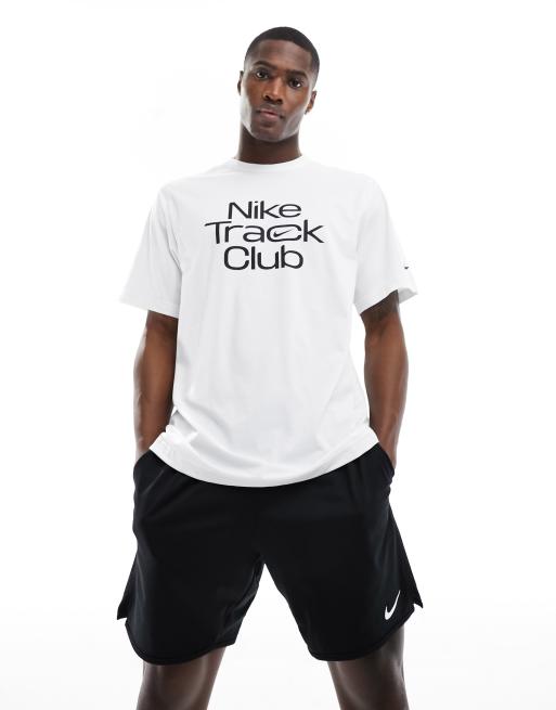 Nike Track Club Men's Dri-FIT Short-Sleeve Running Top.