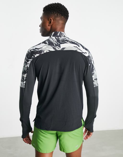 Nike Running Dri-FIT Trail Element half-zip long sleeve top