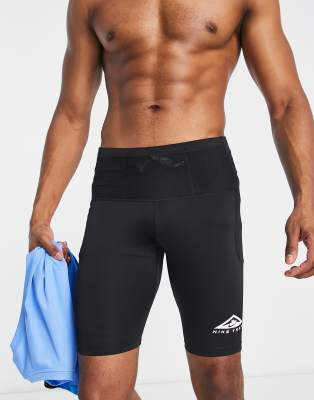 Nike Dri-fit Trail Shorts In Black