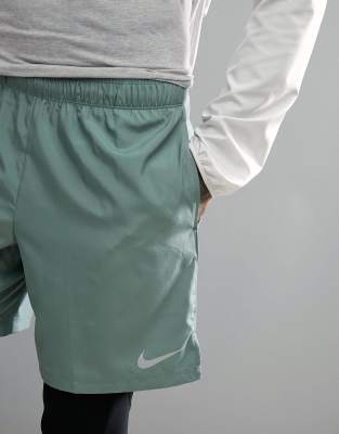 nike challenger shorts green