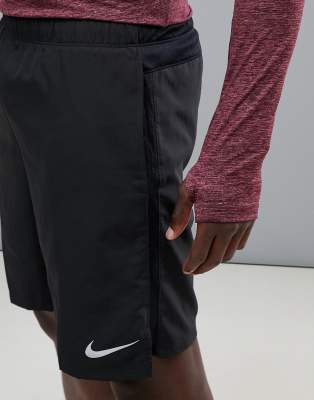 Nike Running Dry Challenger Short 9 pouces Noir 908800 010 ASOS