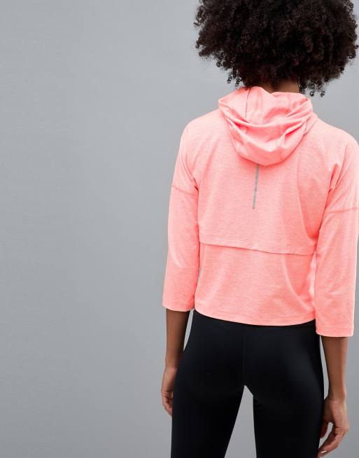 Nike dry element store cropped hoodie