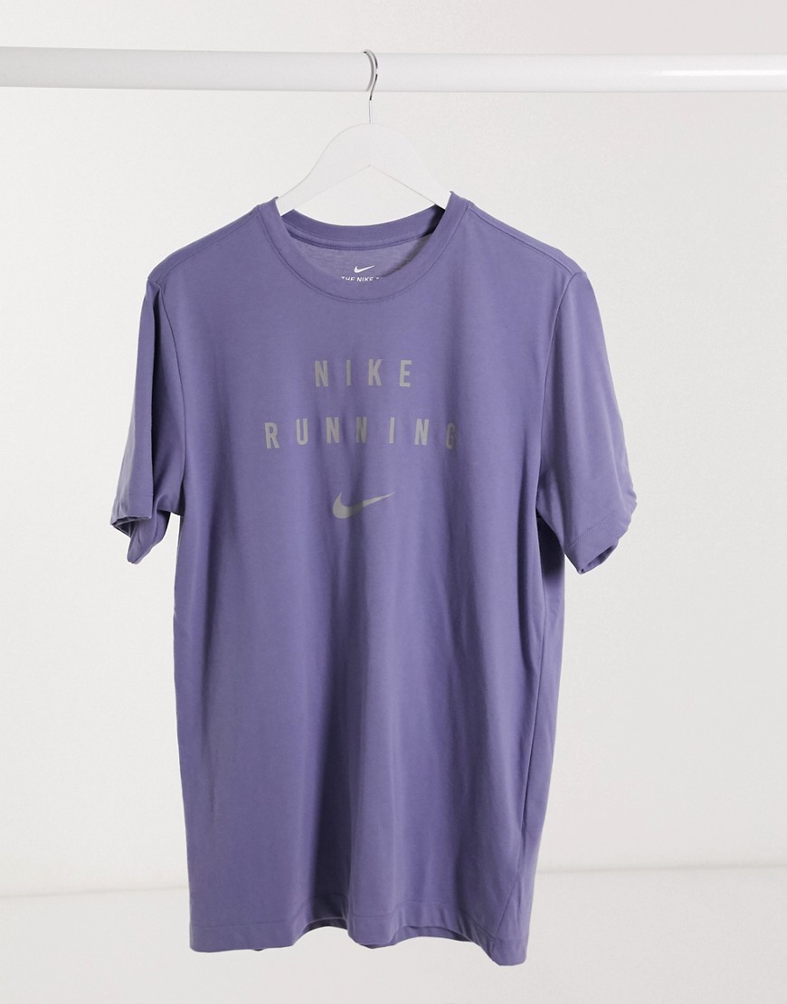 Nike Dry Logo T-shirt In Blue