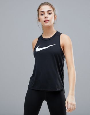 Nike Running – Dry Miler – Svart linne
