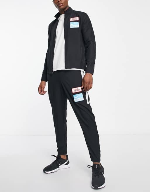 Nike windbreaker with store back print in black