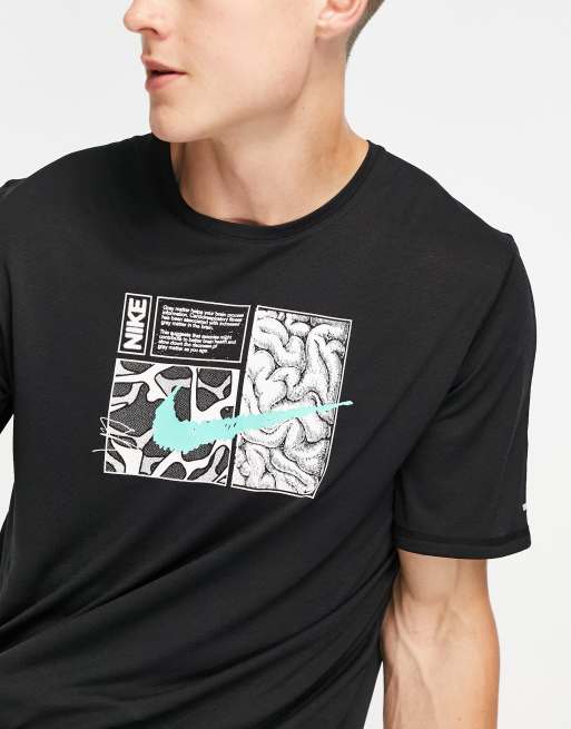 Men's dry on sale miler graphic t-shirt