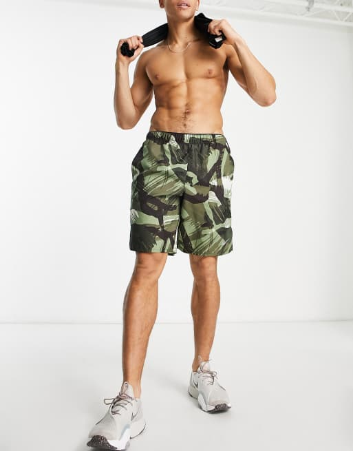 Nike green camo outlet shorts