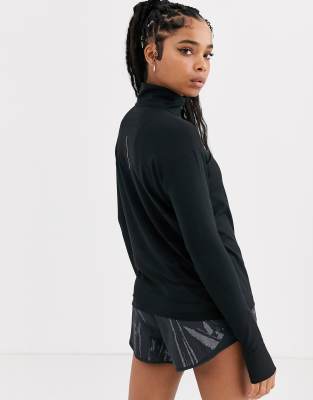 asos nike half zip