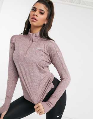 asos nike half zip