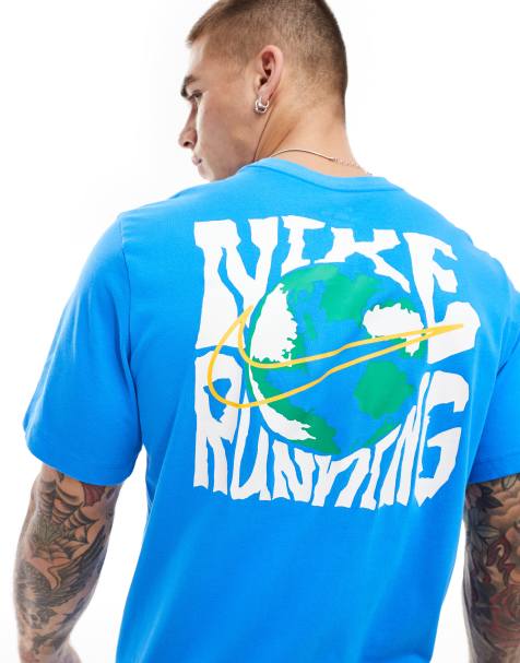 Nike Running Energy graphic t-shirt in blue - view 1